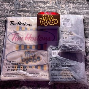 Limited edition UNOPENED Justin Bieber x Tim Hortons collaboration